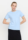Soft Rebels Hella T-shirt GOTS Lichtblauw Dames