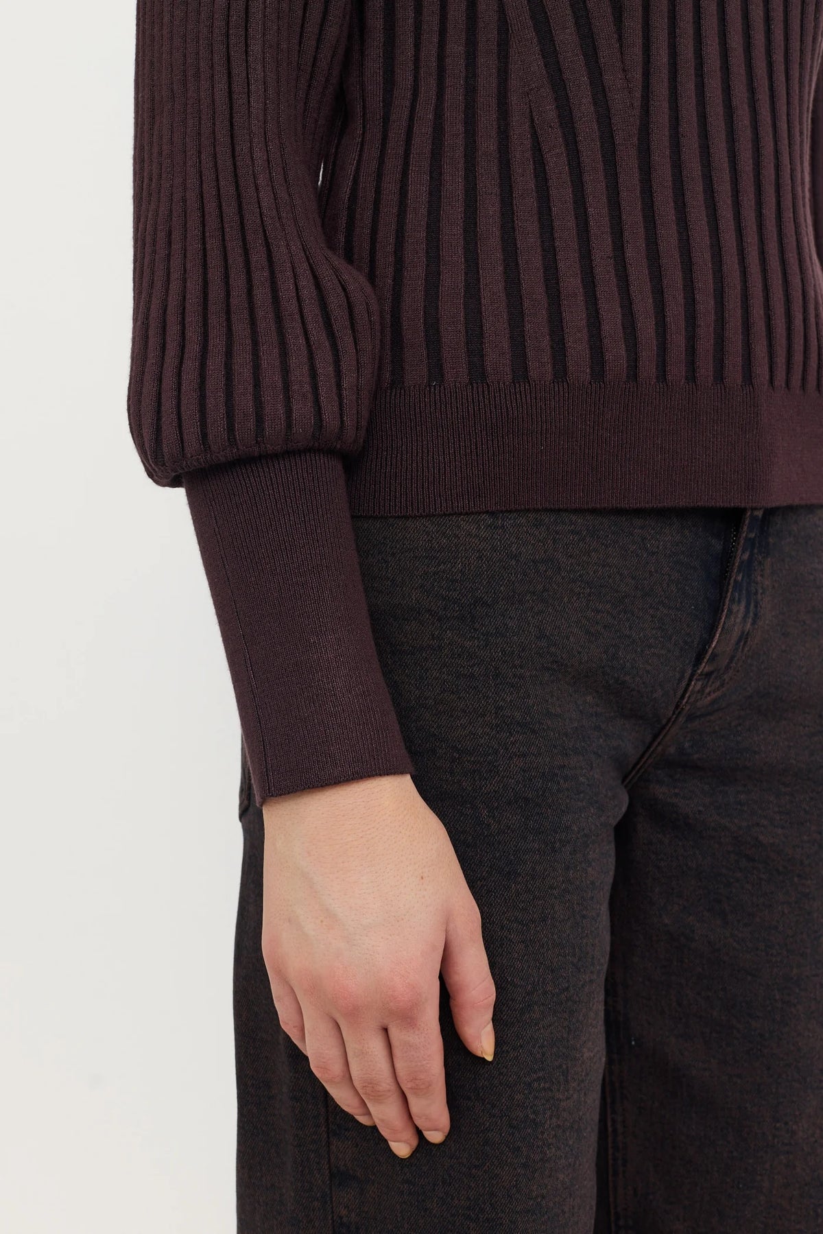 Soft Rebels Jill Knit Bruin Dames