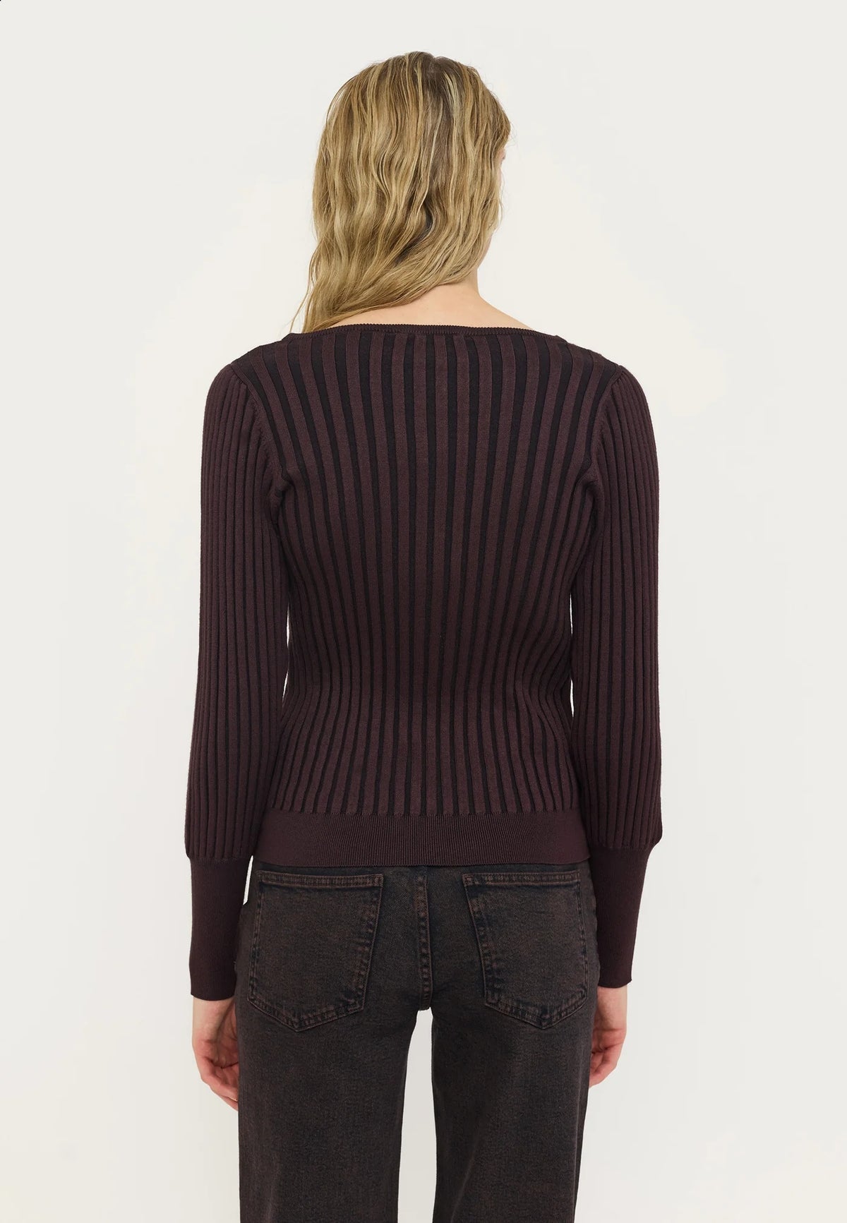 Soft Rebels Jill Knit Bruin Dames