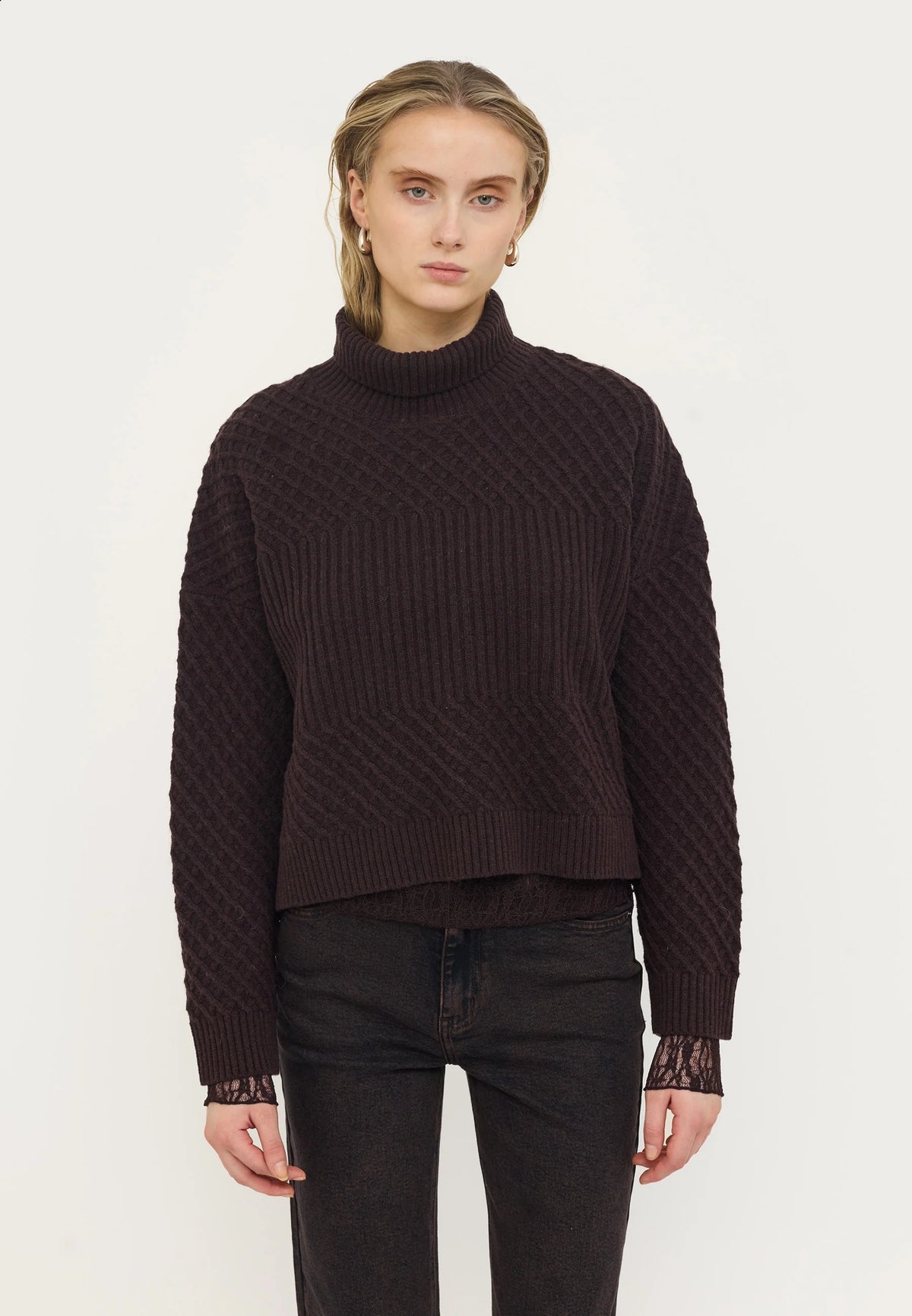 Marie rollneck knit