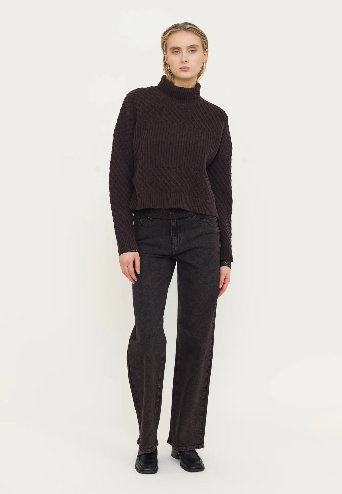 Marie rollneck knit