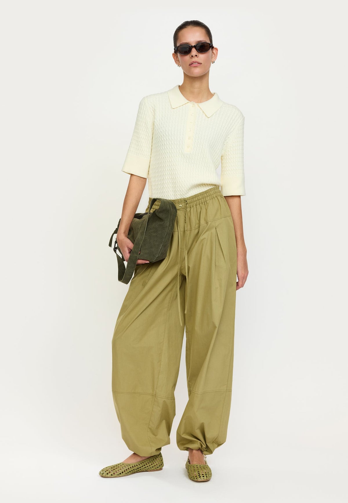 Soft Rebels Marlee Pant Bruin Dames