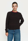 Soft Rebels Rosetta Knit Donkerbruin Dames