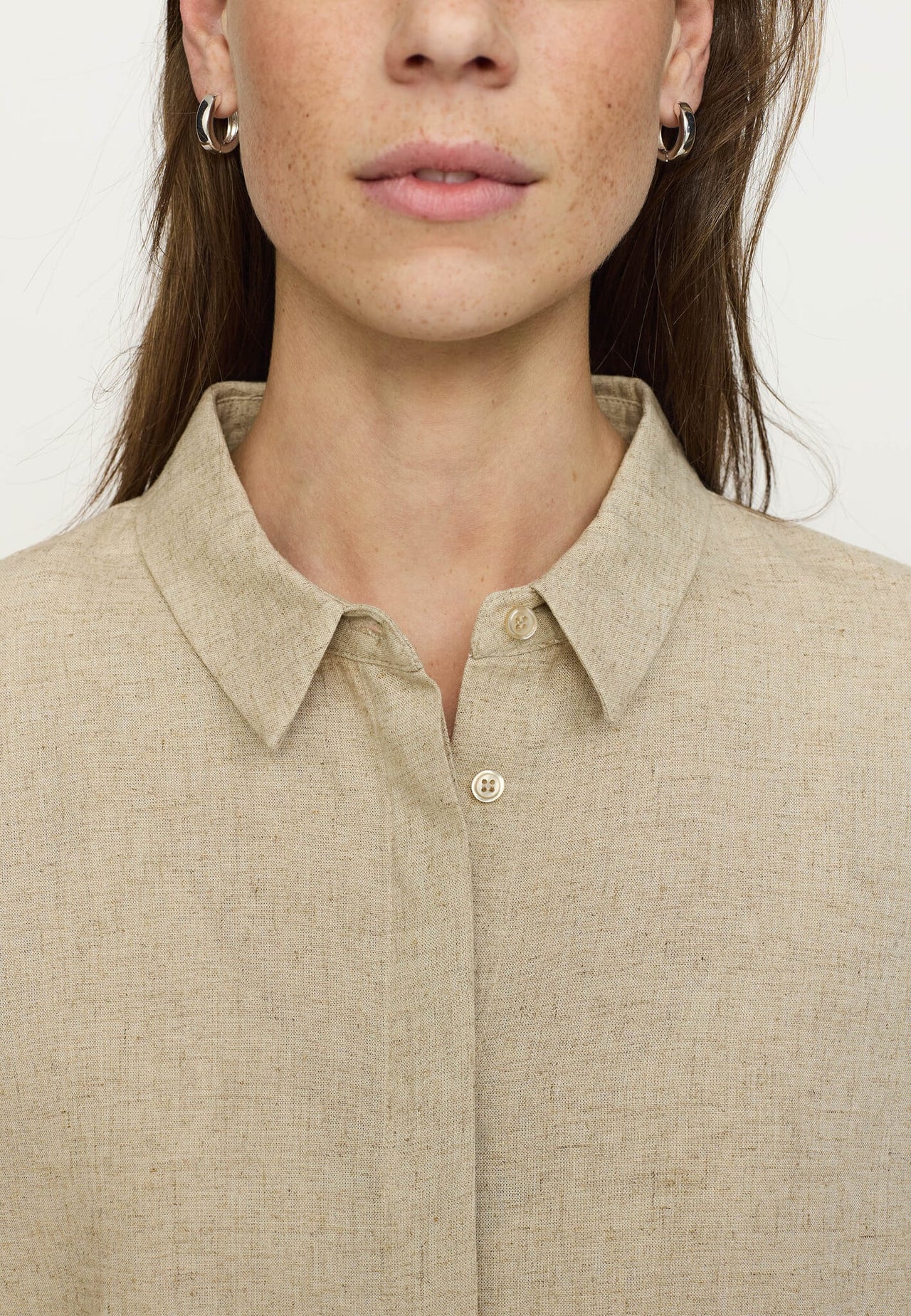 Soft Rebels Yindi Freedom Shirt Lichtbruin Dames