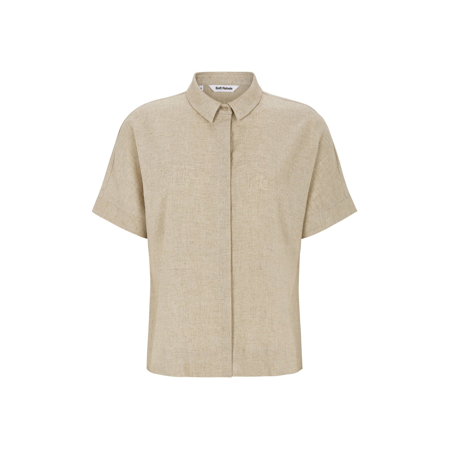 Soft Rebels Yindi Freedom Shirt Lichtbruin Dames