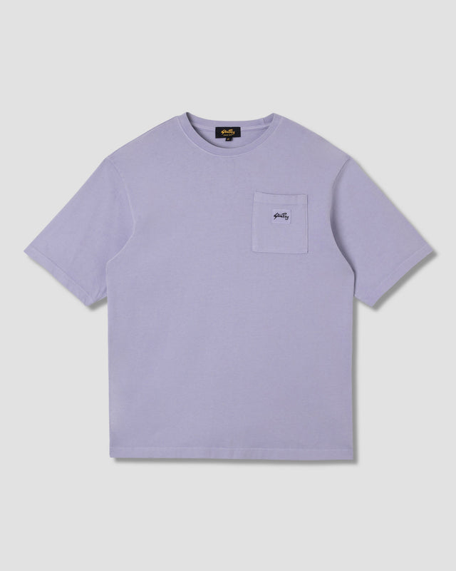 Stan Ray Patch Pocket Tee Lichtpaars Heren