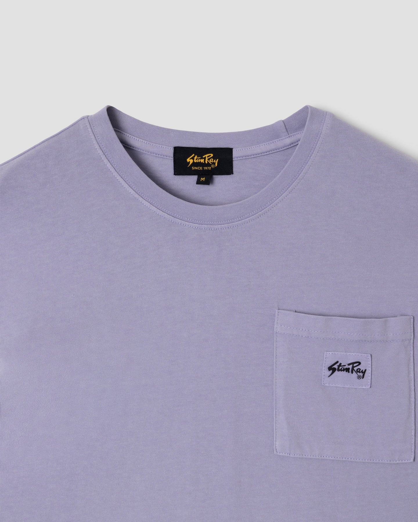 Stan Ray Patch Pocket Tee Lichtpaars Heren