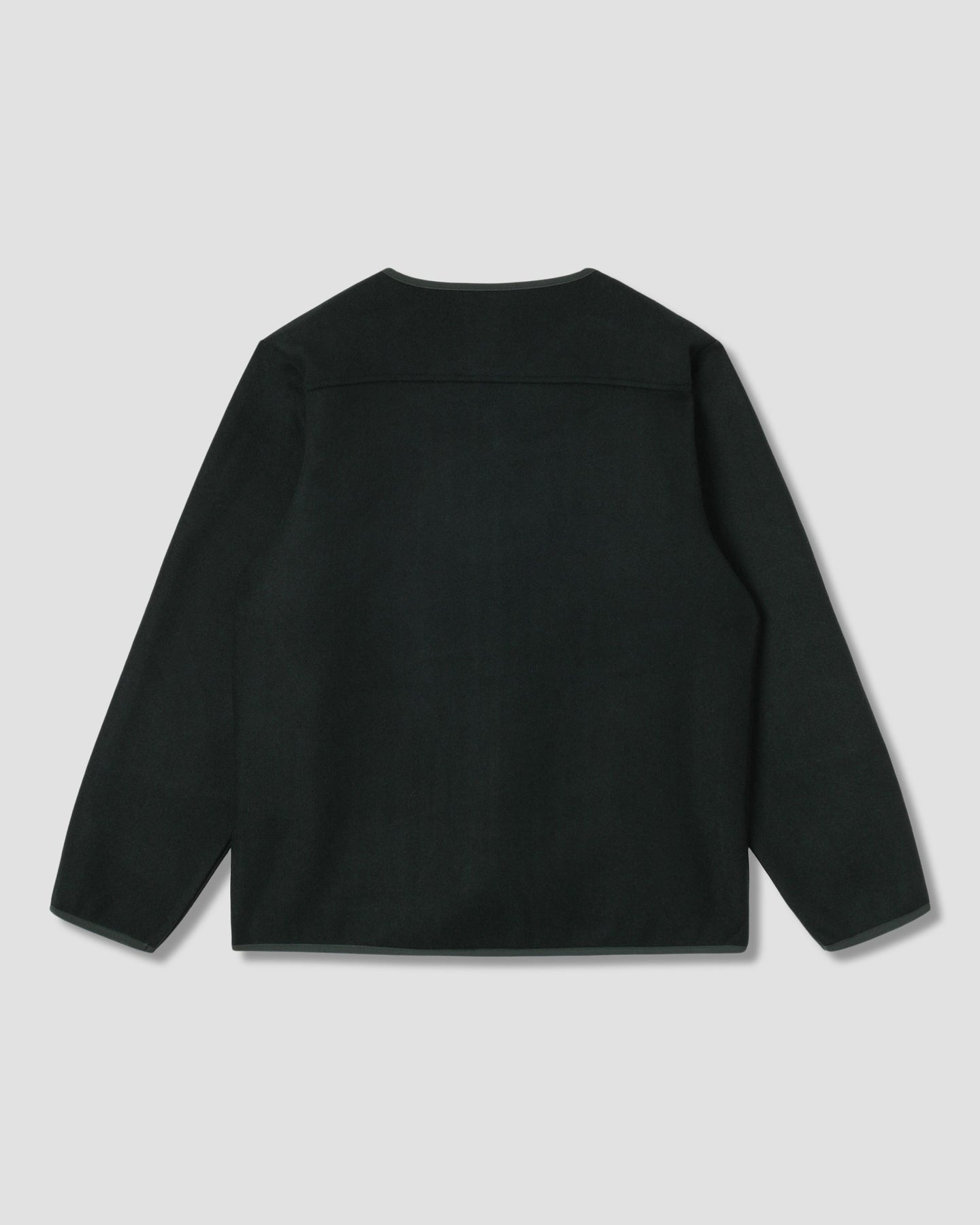 Stan Ray Wool Fleece Cardigan Donkergroen Heren