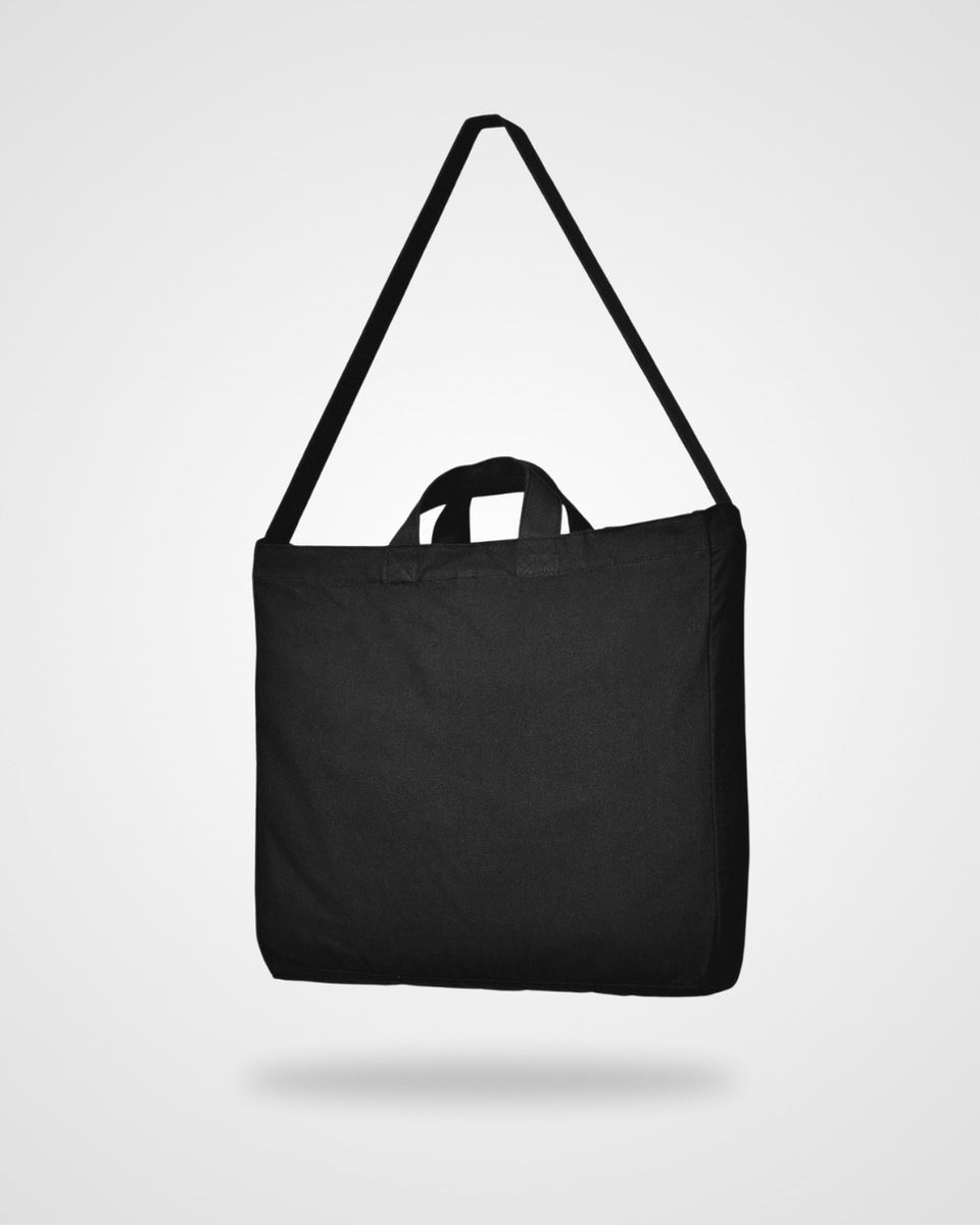 TOTE Tote Bag - Stitched Zwart Unisex