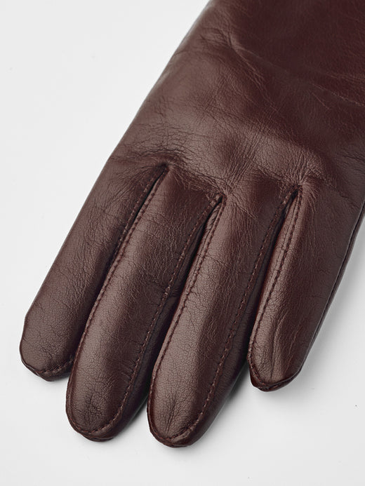 Viska Kvist Gloves Donkerbruin Dames