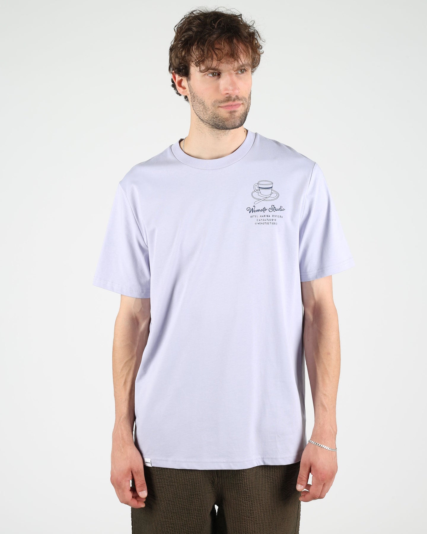 Wemoto Marina Tee Lichtpaars Heren