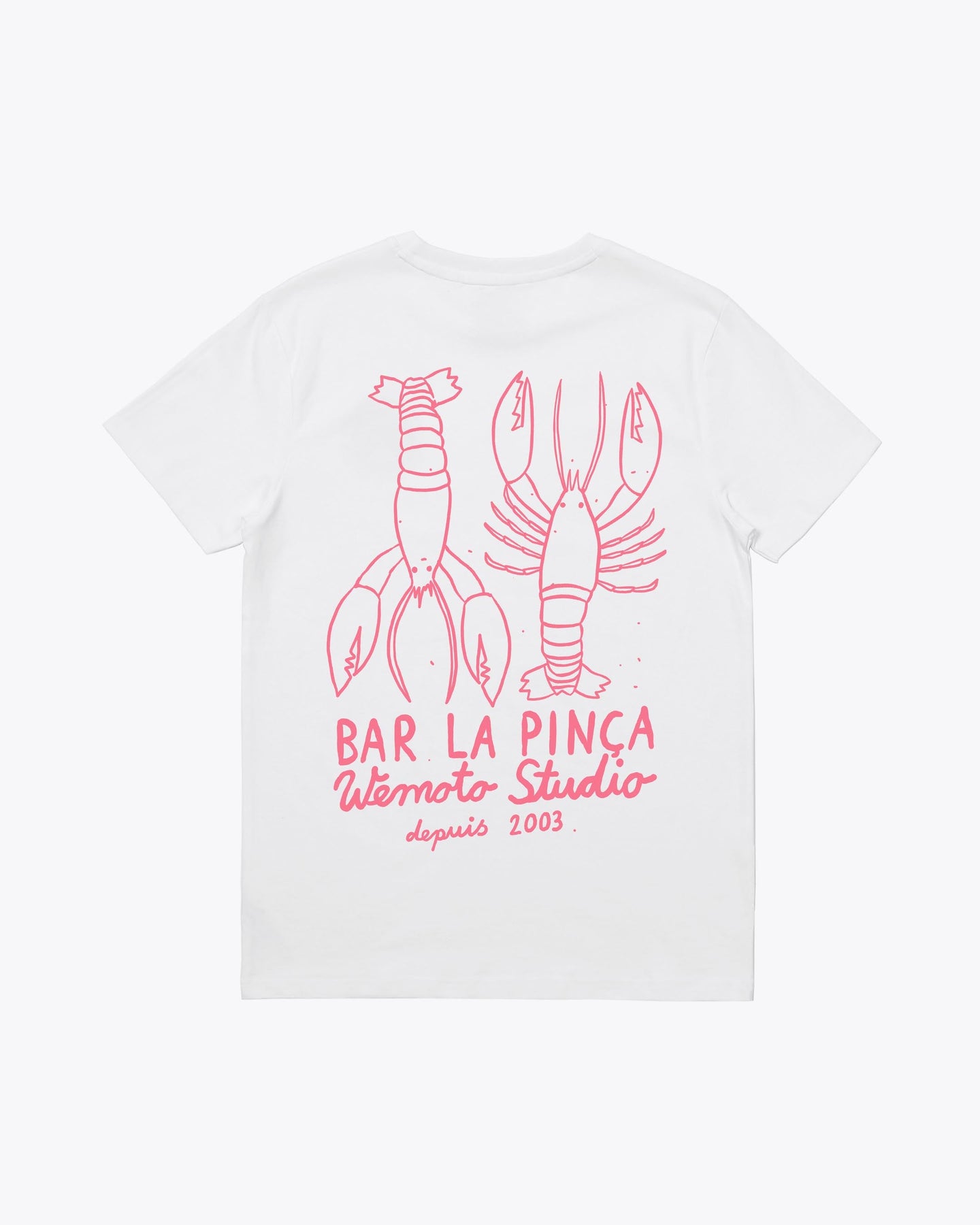 Wemoto Pinca Tee Wit Heren