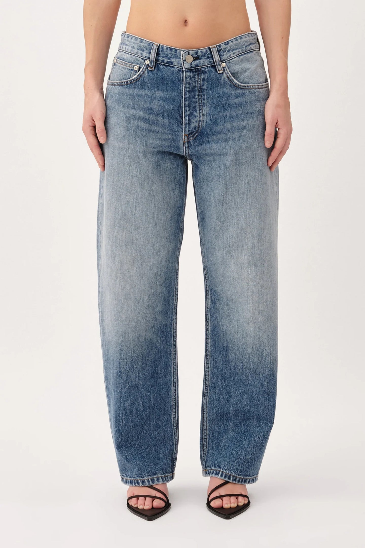 WonHundred Alexandra Relaxed Balloon Jeans Lichtblauw Dames