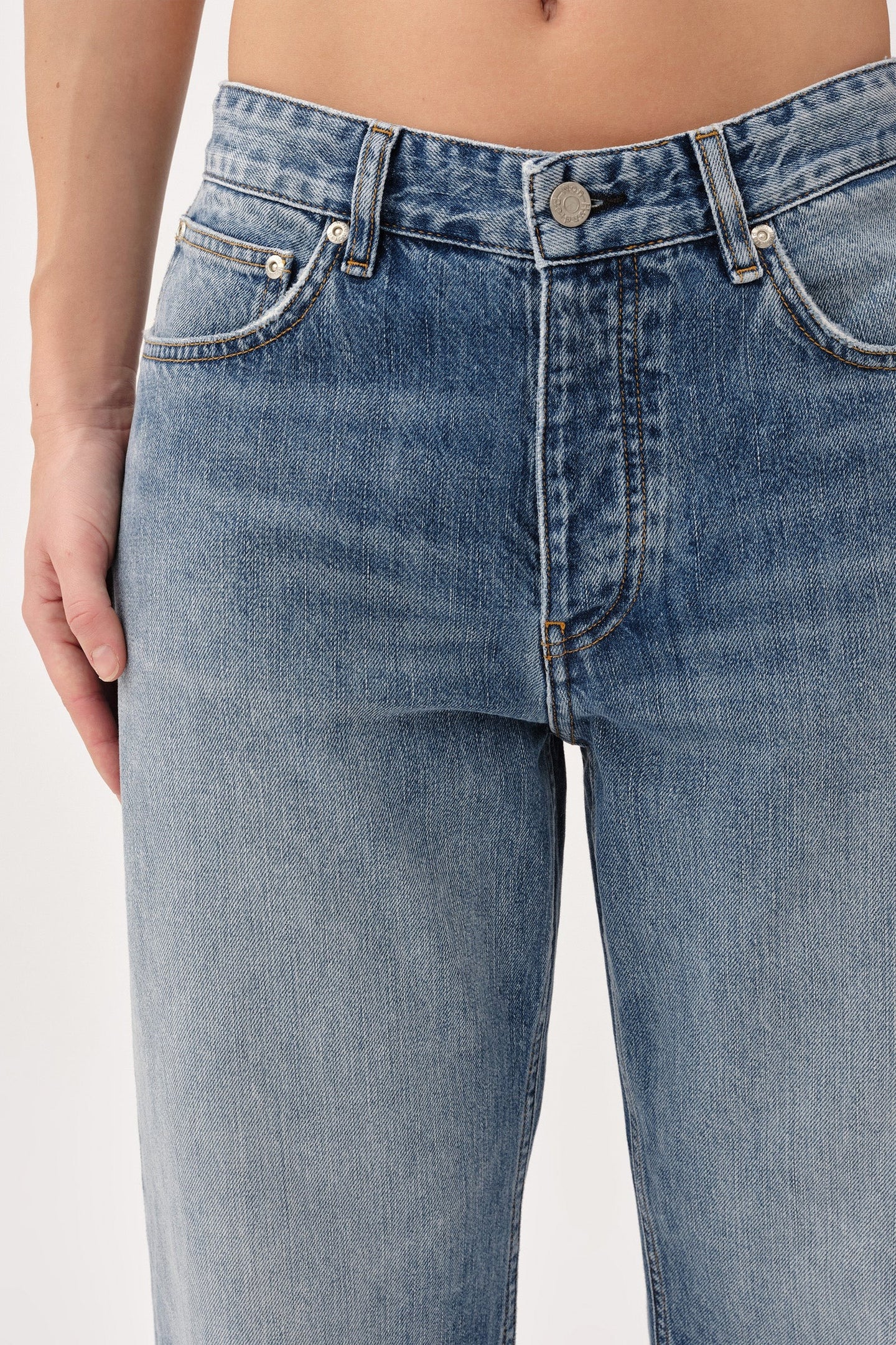 WonHundred Alexandra Relaxed Balloon Jeans Lichtblauw Dames