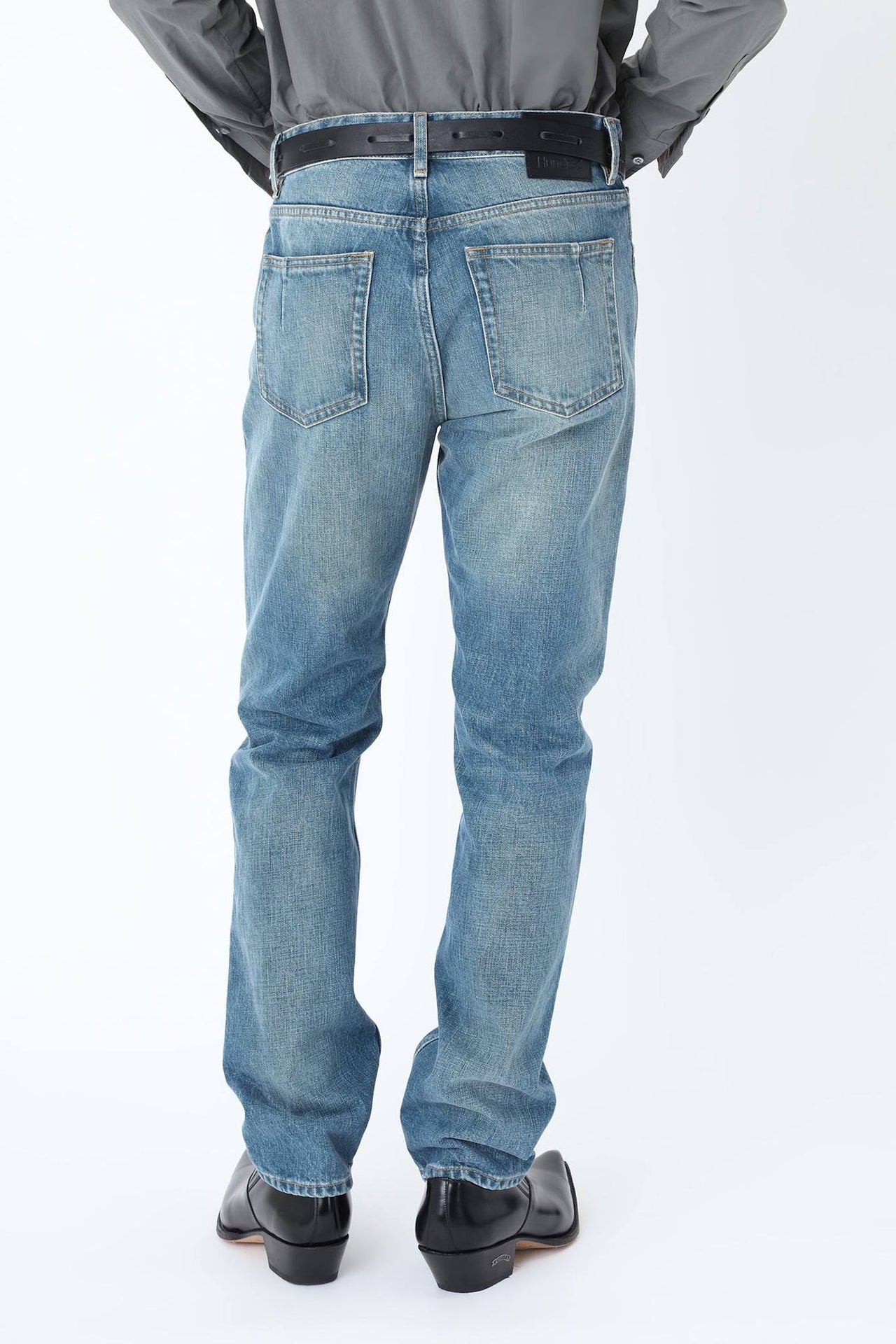 WonHundred Archer Tapered Jeans Blauw Heren