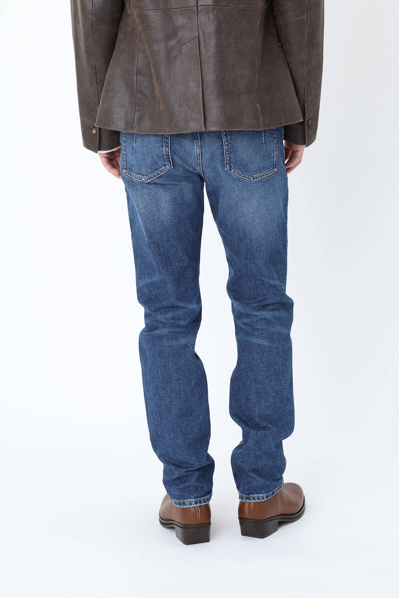 WonHundred Archer Tapered Jeans Donkerblauw Heren