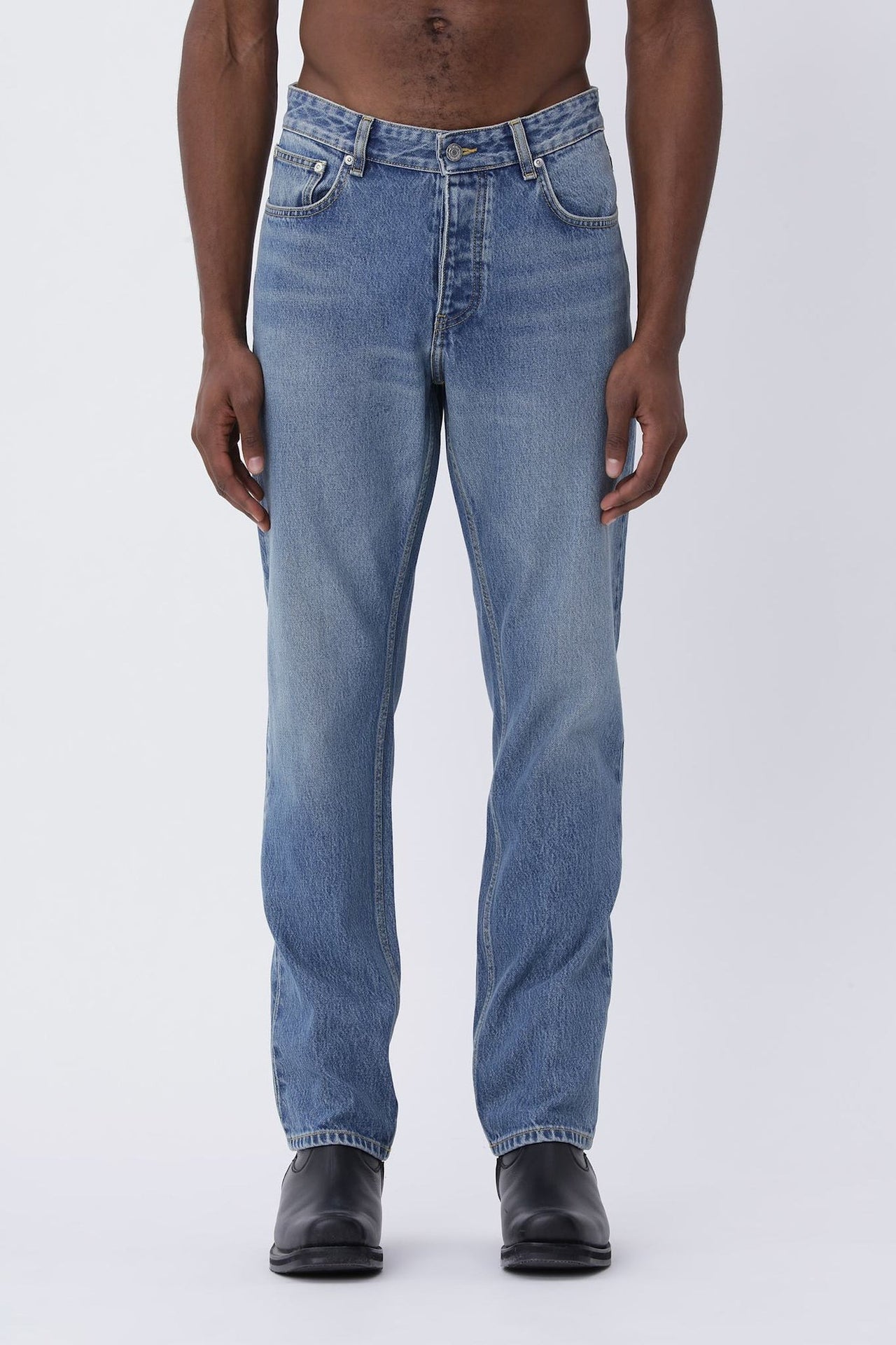 WonHundred Archer Tapered Lichtblauw Heren