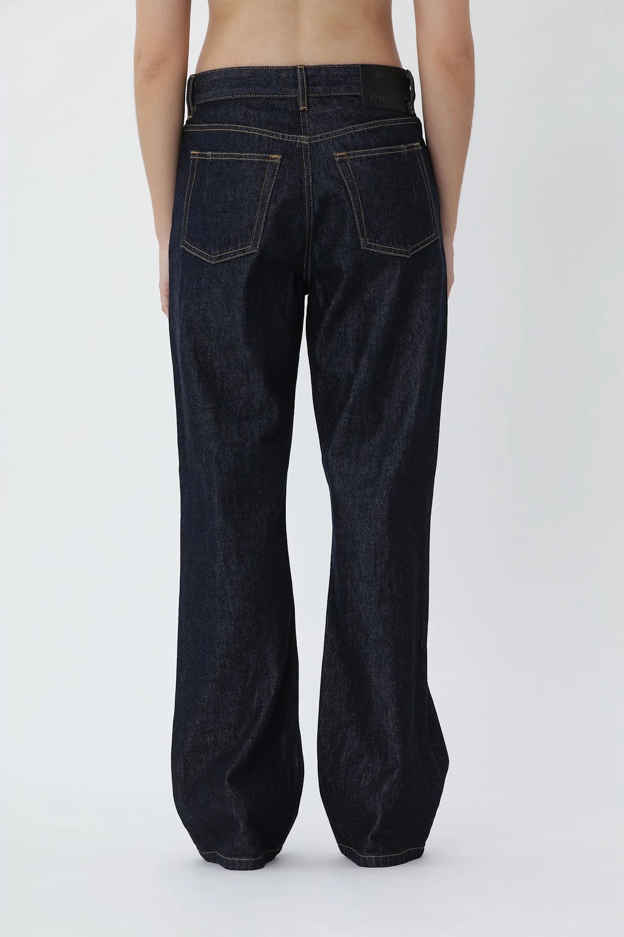WonHundred Baggy Jeans Donkerblauw Dames