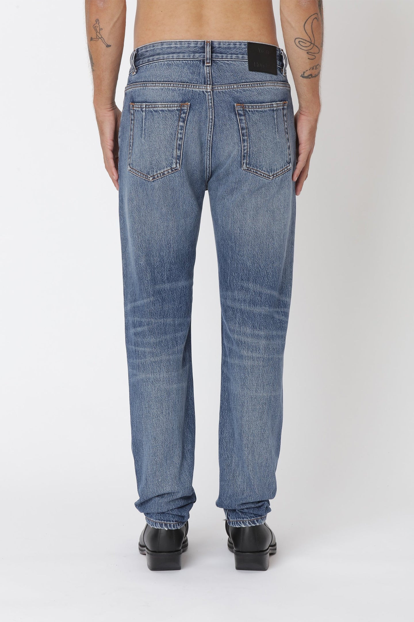 WonHundred Ben Slim Blauw Heren