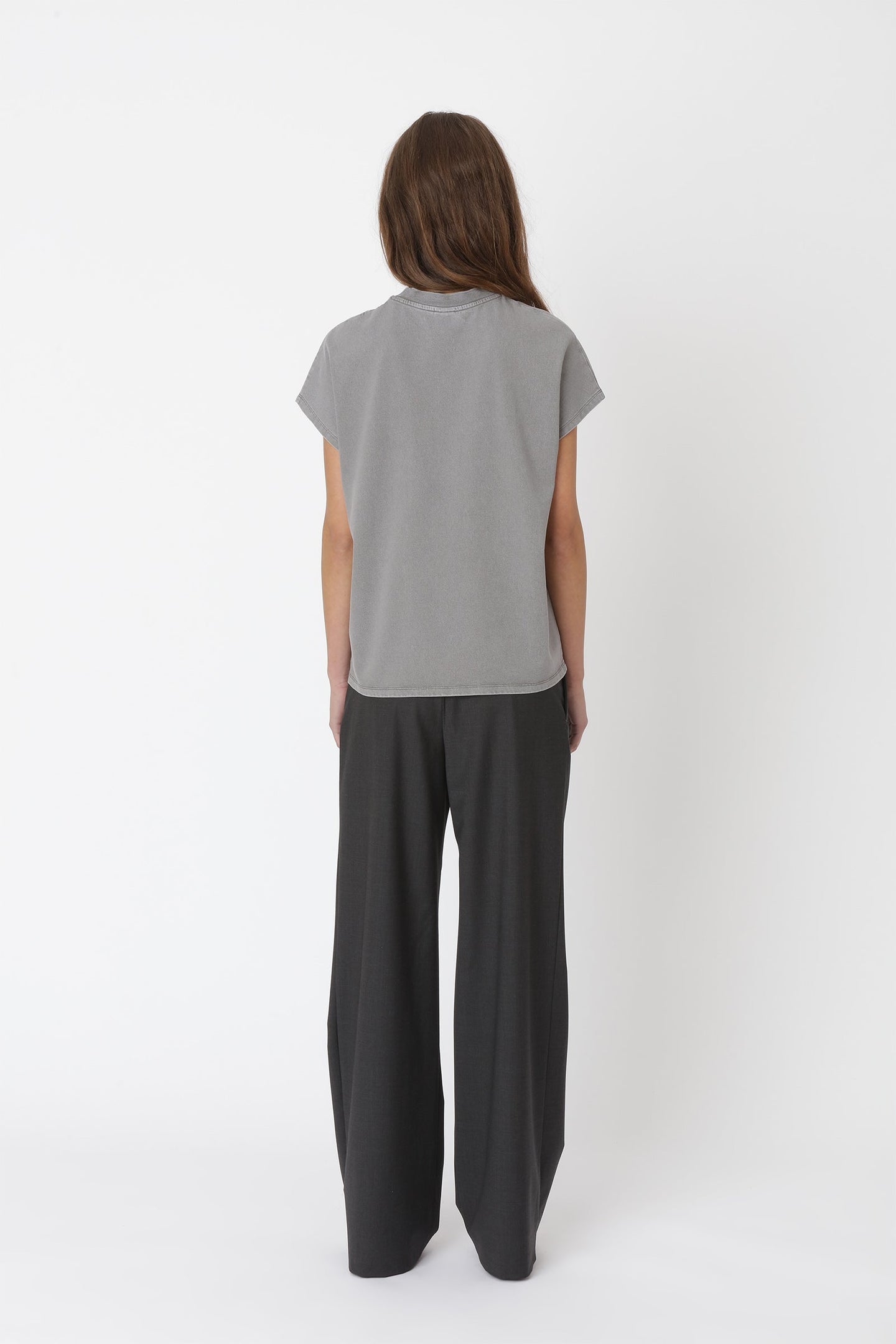 WonHundred Emerson Tee Grijs Dames