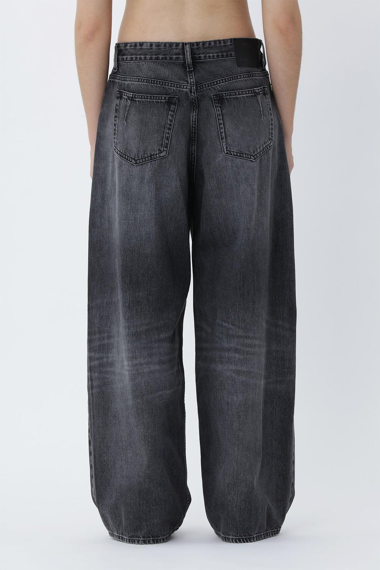 WonHundred Lyon Loose Jeans Donkergrijs Dames