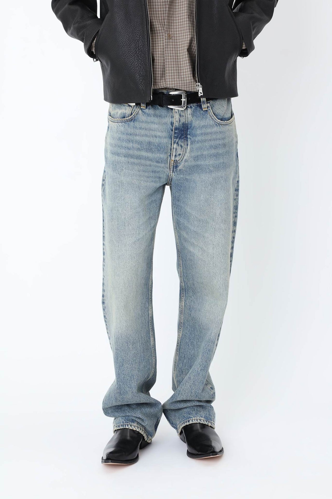 WonHundred Steve Loose Jeans Lichtblauw Heren