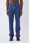 WonHundred Tony Regular Straight Blauw Heren