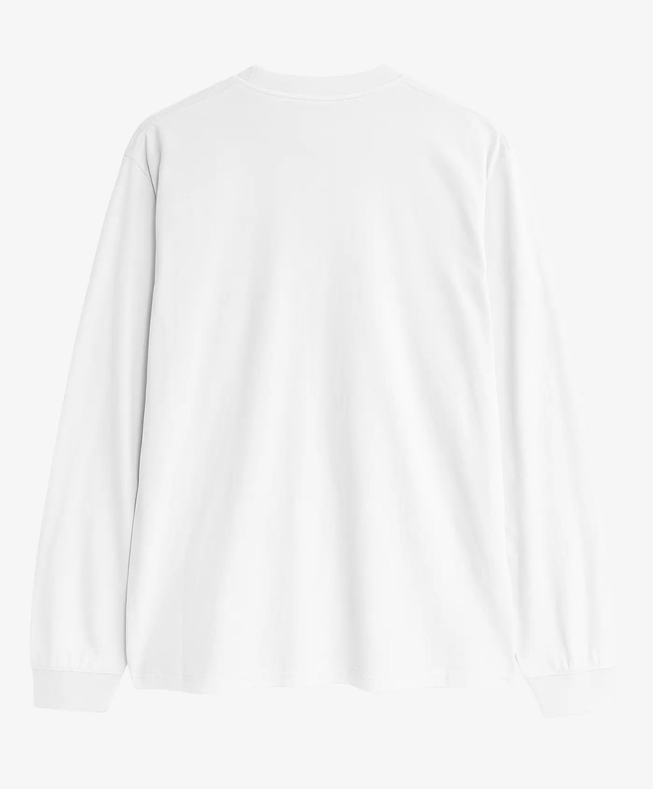 Woodbird Baine Ls Tee Wit Heren