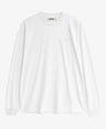 Woodbird Baine Ls Tee Wit Heren