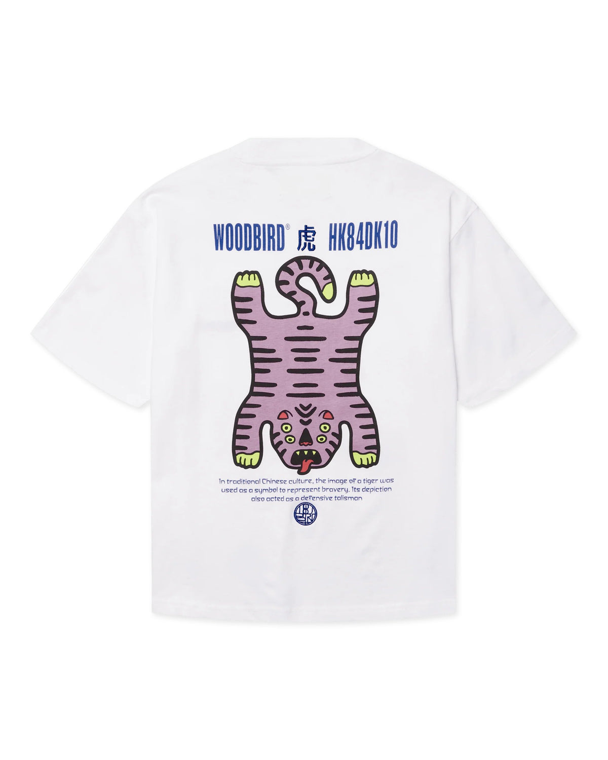 Woodbird Balo Tiger Tee Wit Dames