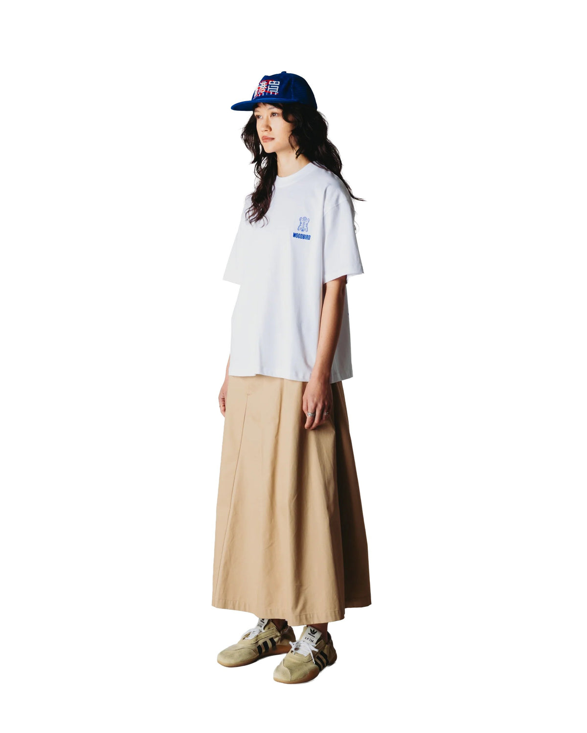 Woodbird Balo Tiger Tee Wit Dames