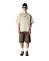 Woodbird Beam Lion Tee Grijs Heren