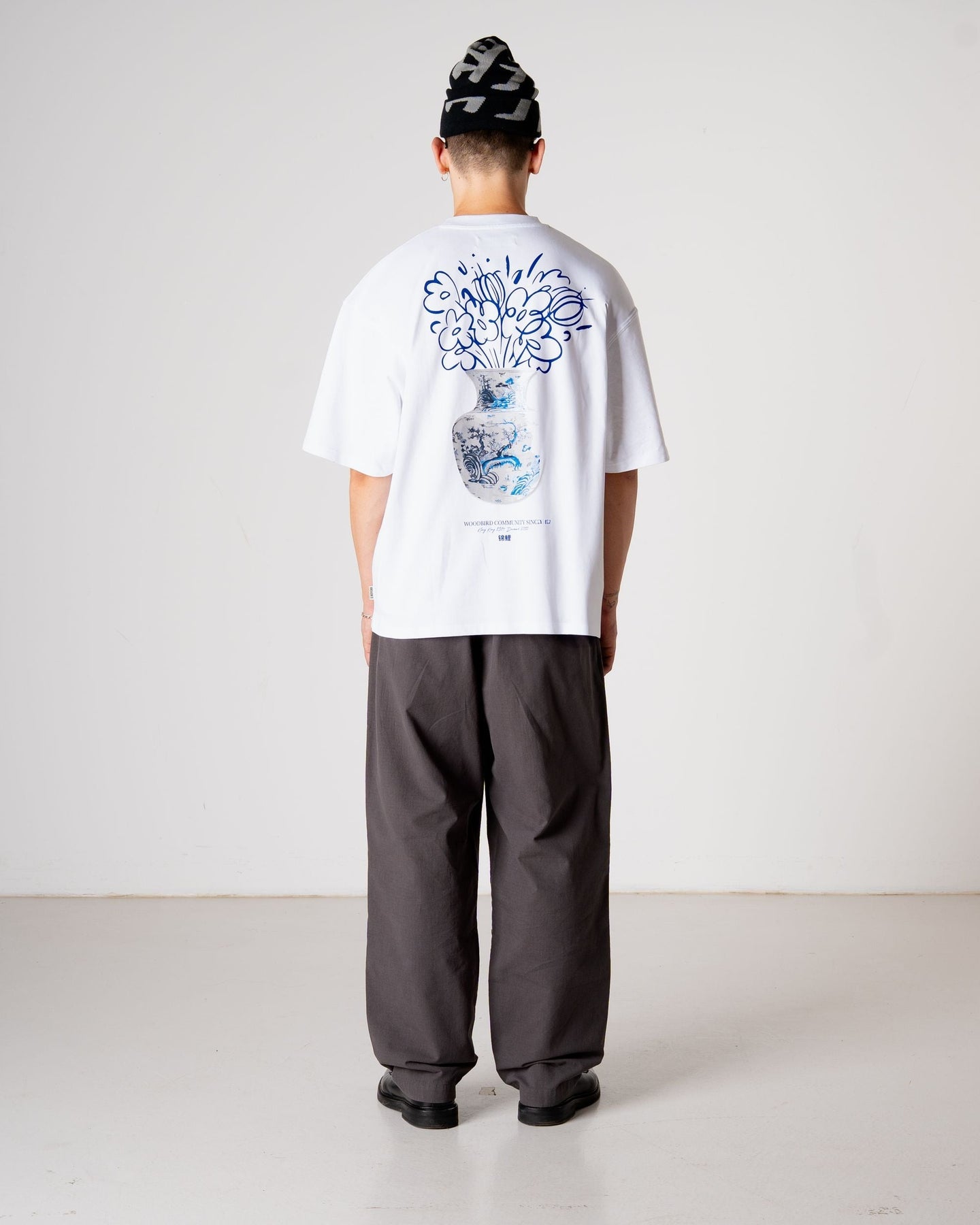 Woodbird Beam Ming Tee Wit Heren