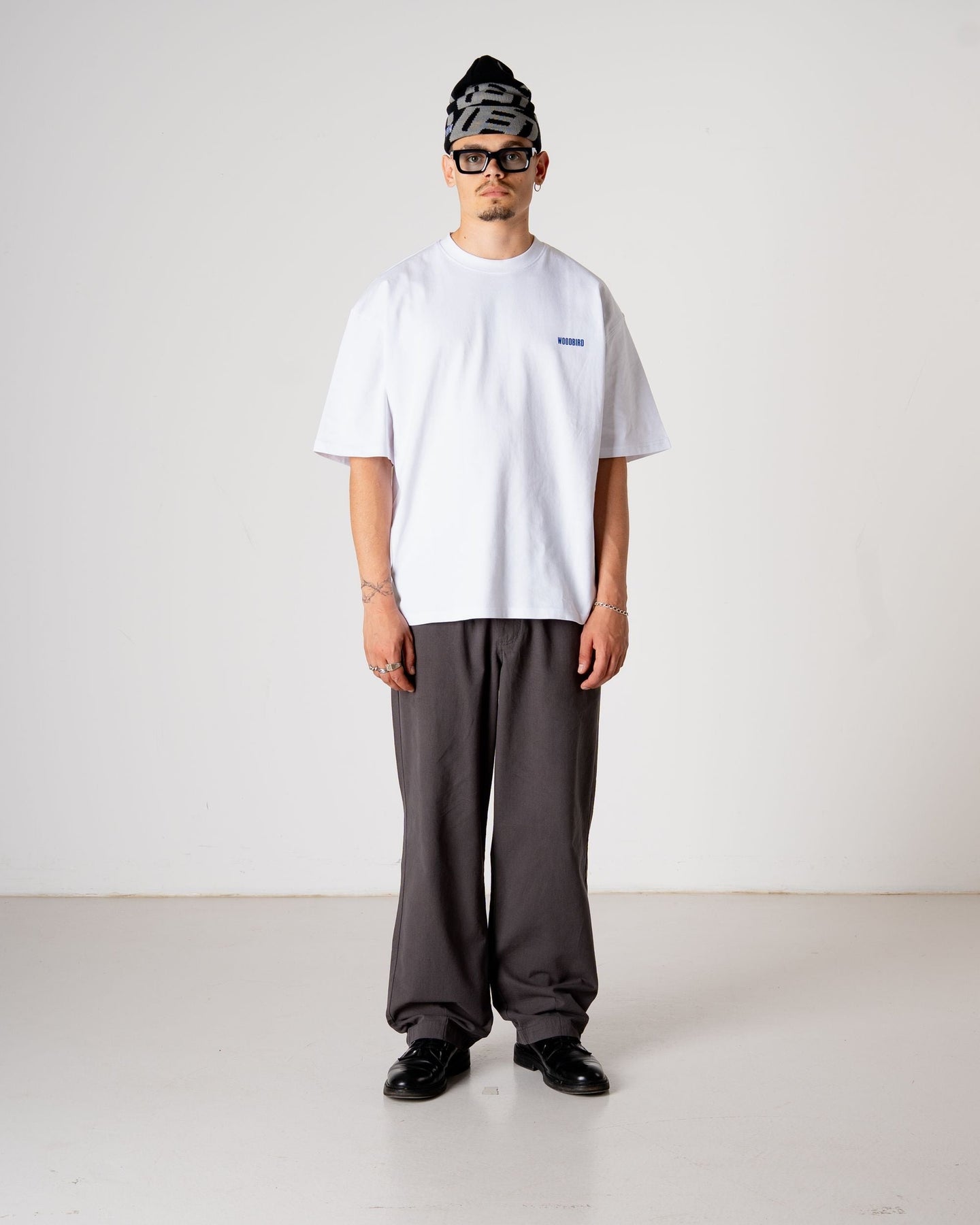 Woodbird Beam Ming Tee Wit Heren
