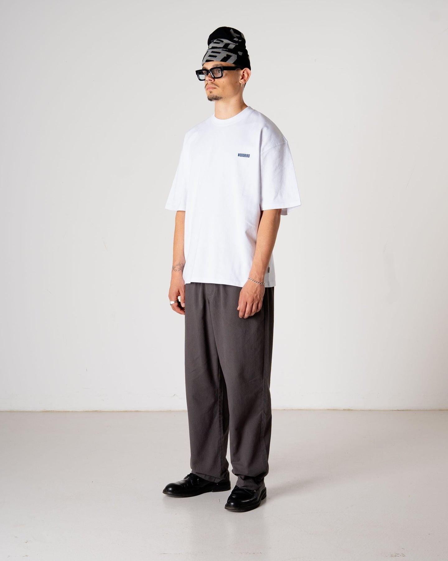 Woodbird Beam Ming Tee Wit Heren