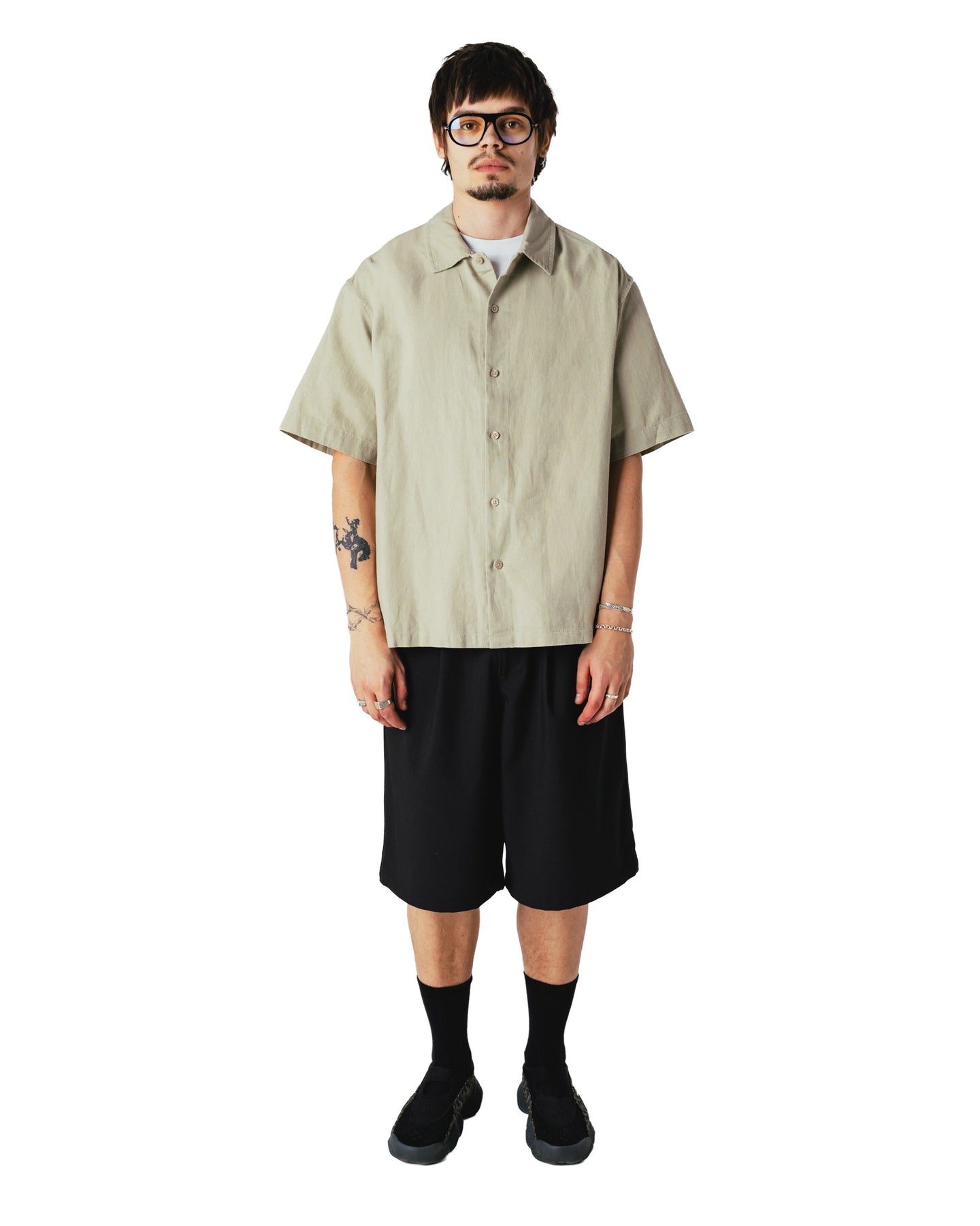 Woodbird Bin Cuan Shorts Zwart Heren