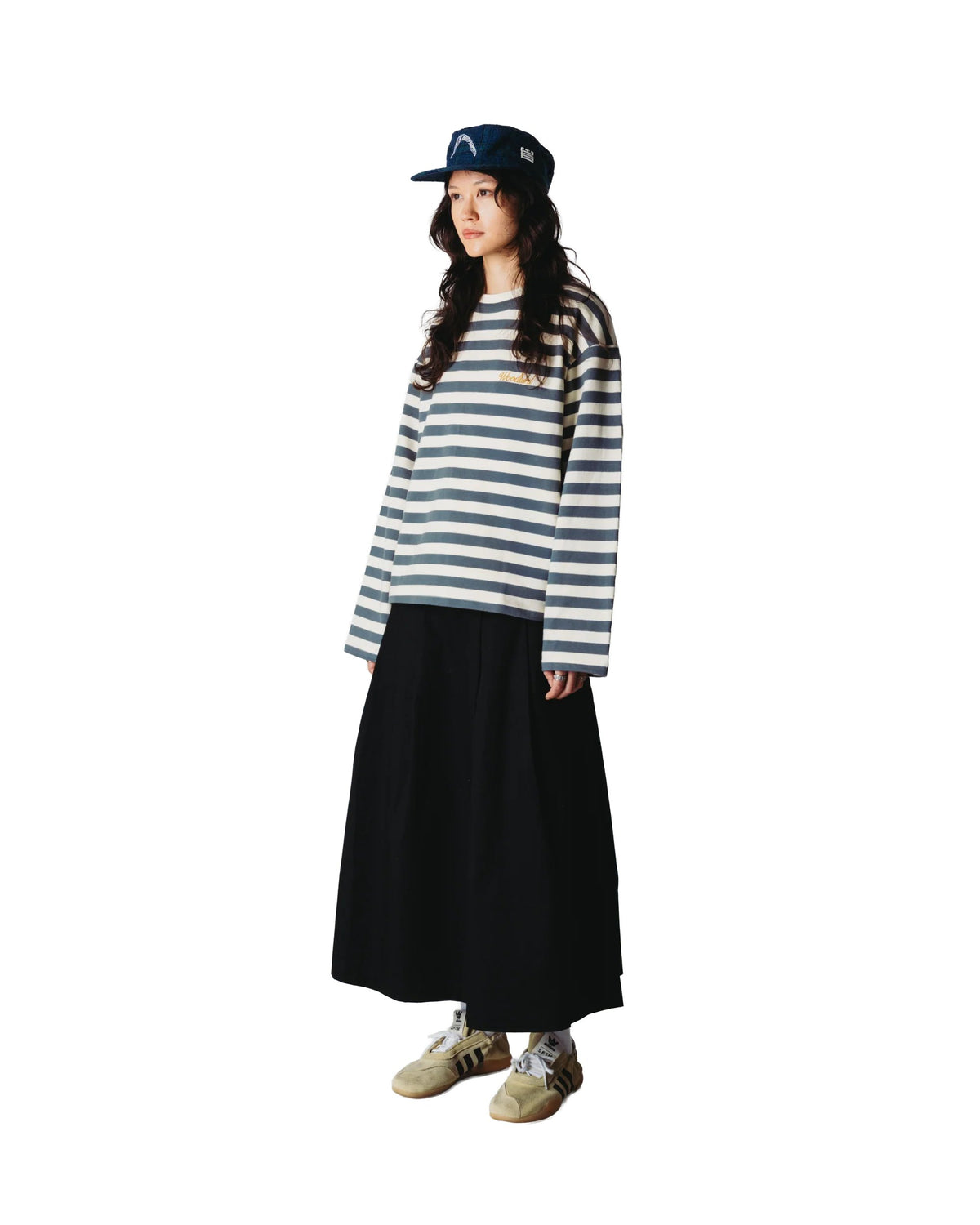 Joul Wide Sleeve stripe tee