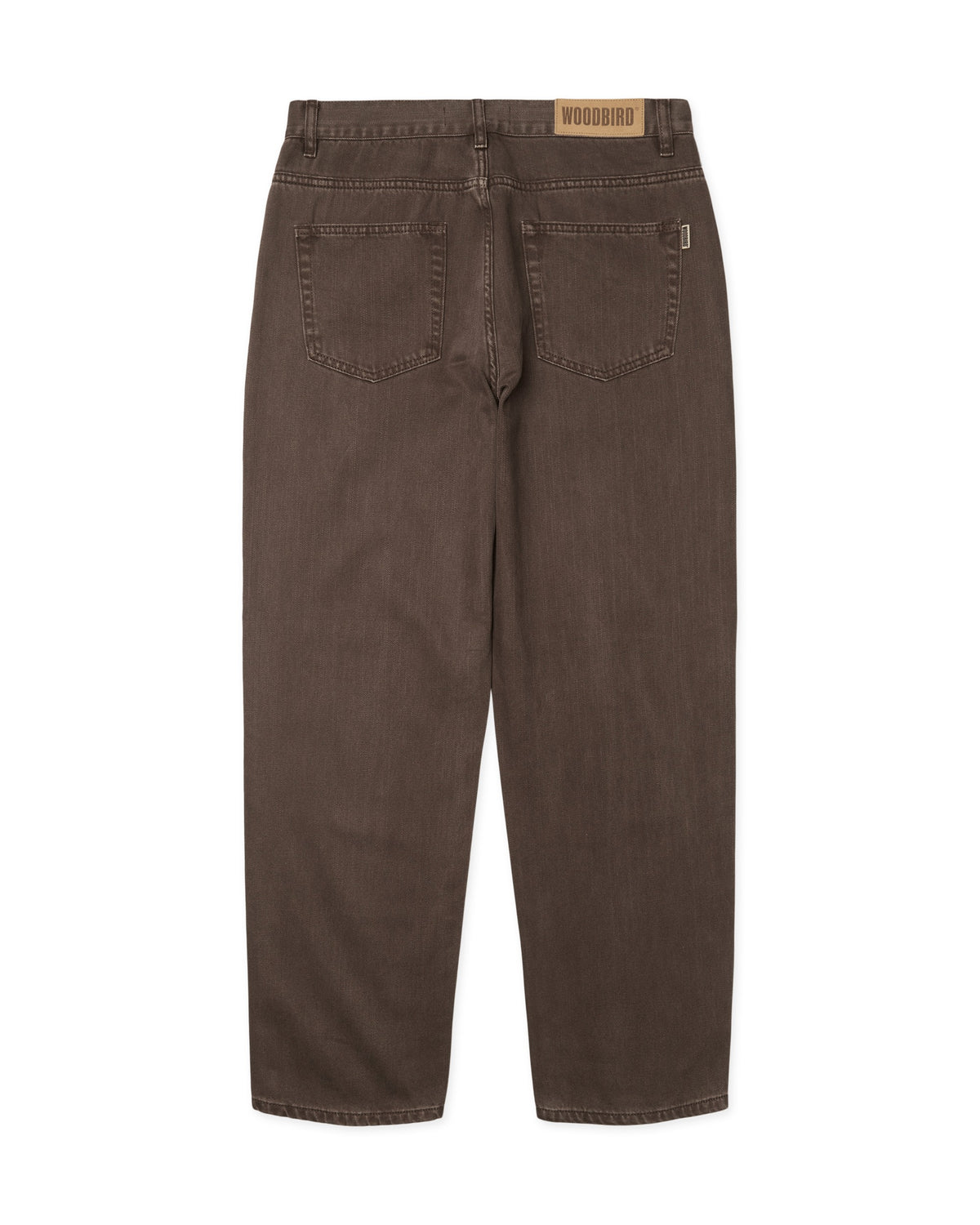 Woodbird Leroy Brown Jeans Bruin Heren