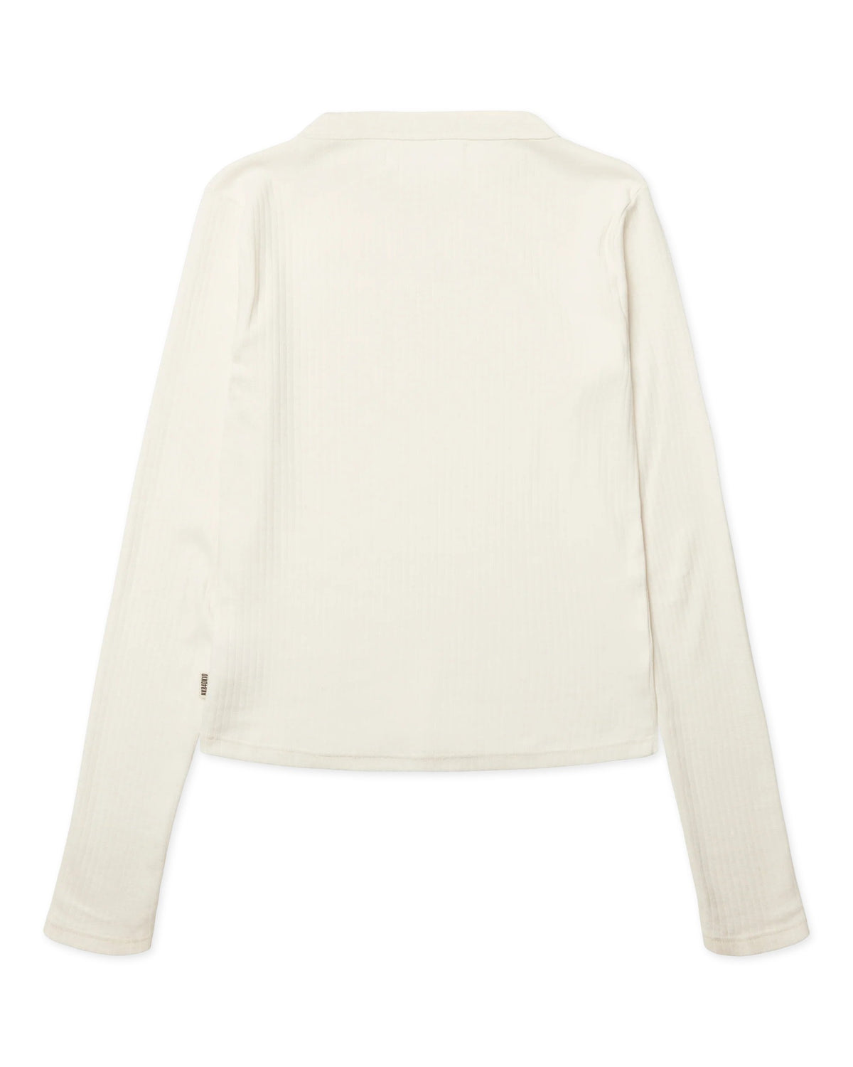 Woodbird Xao Ls Base Tee Wit Dames