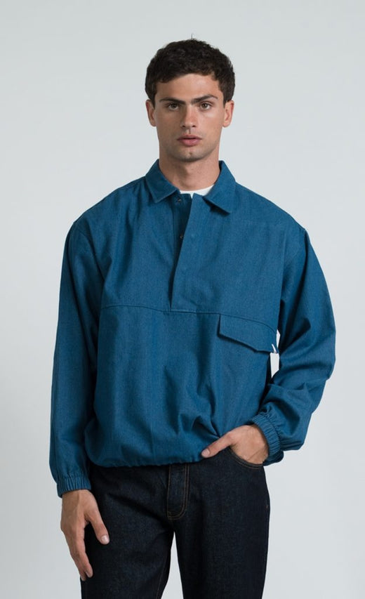 Wooden Store Ohio M/L  Blauw Heren