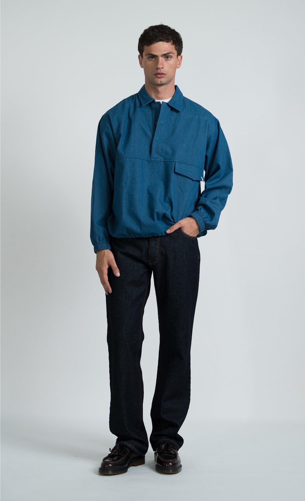 Wooden Store Ohio M/L  Blauw Heren