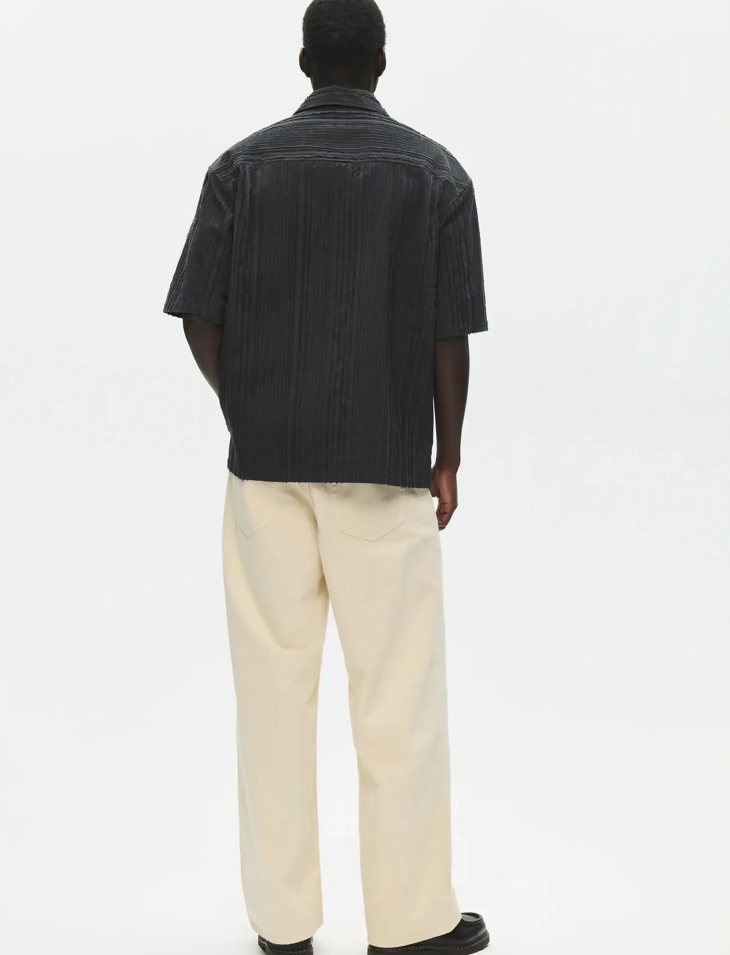 WoodWood Carter Ss Shirt Zwart Heren