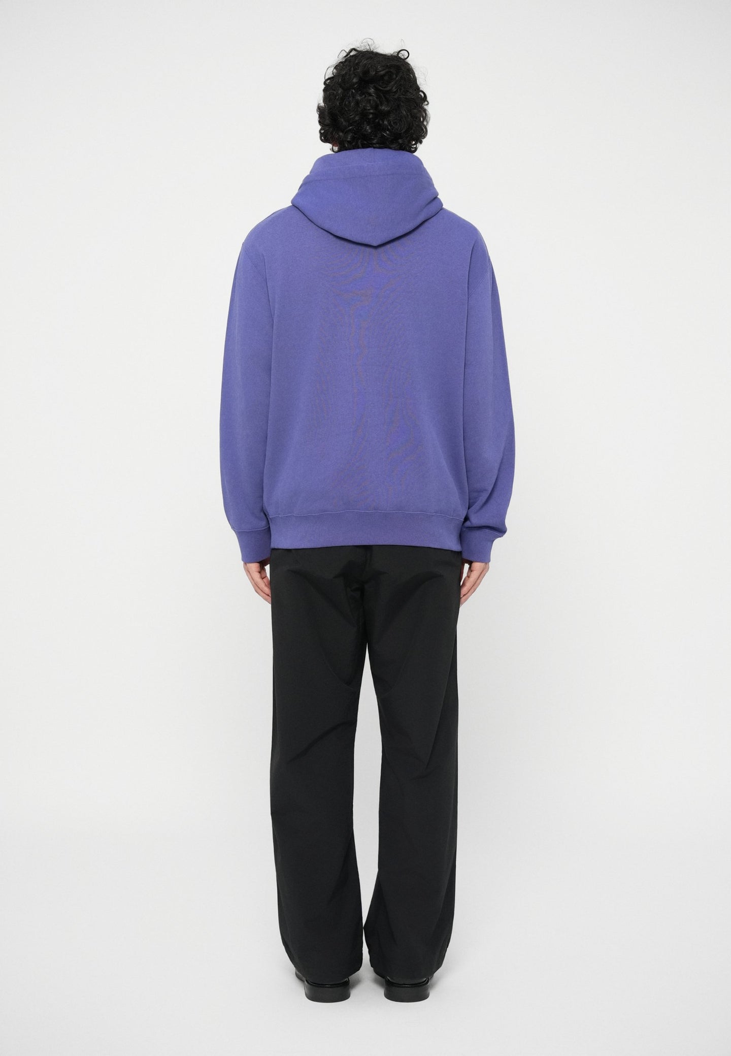 WoodWood Cast AA Chest Print Hoodie Blauw Heren
