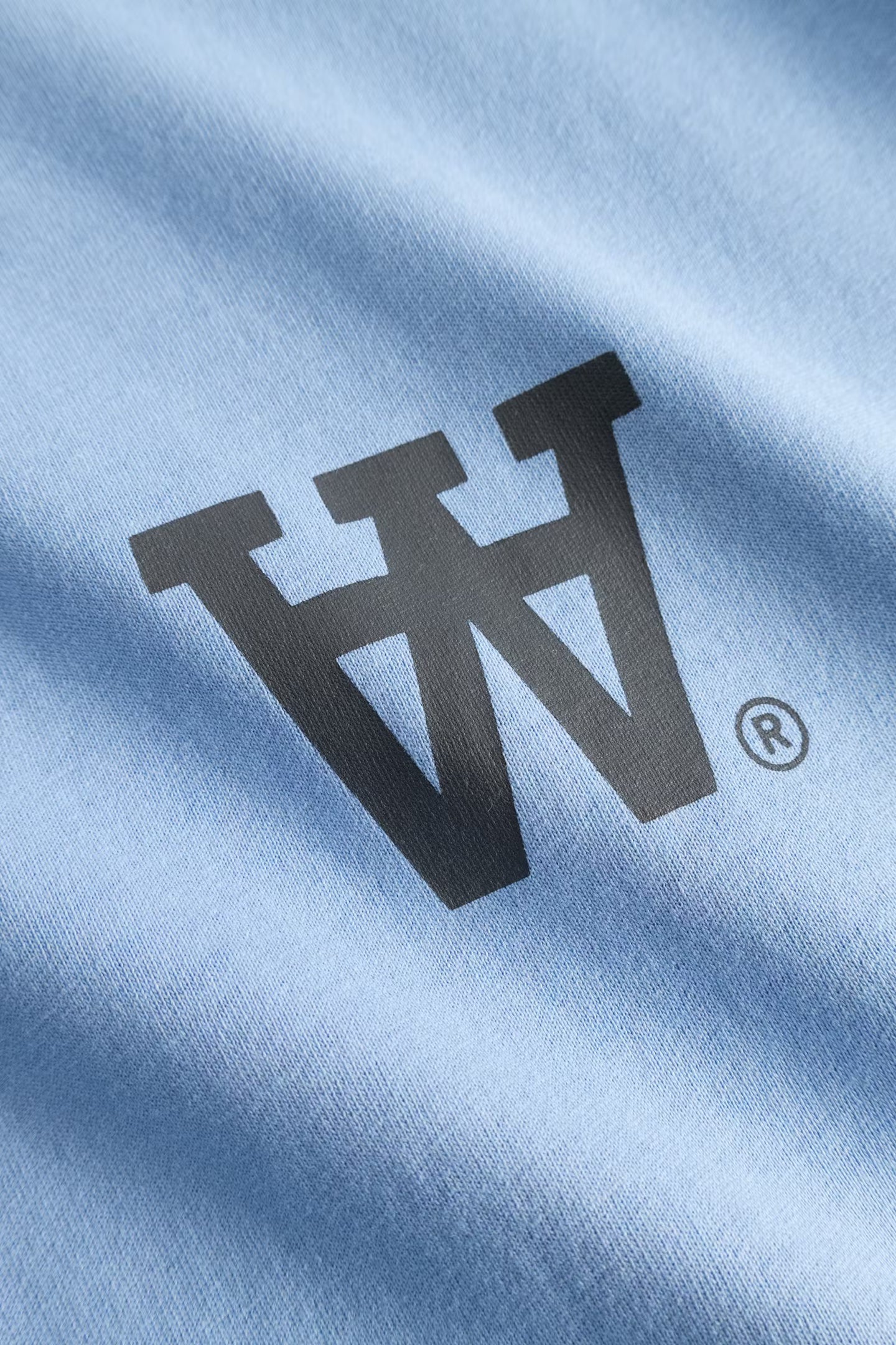 WoodWood Liam Tee AAchest Lichtblauw Heren