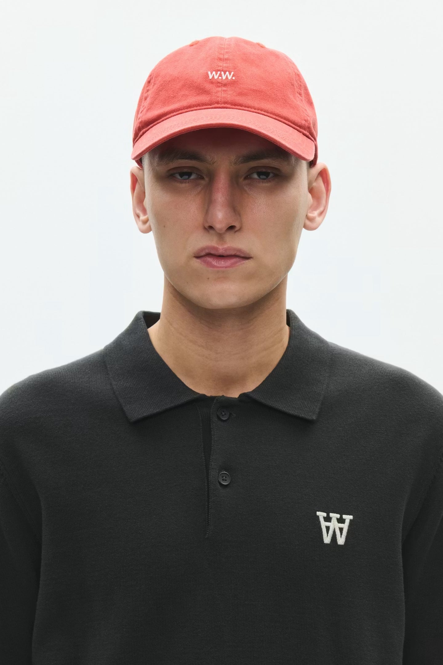 WoodWood Mikkel Polo Zwart Heren