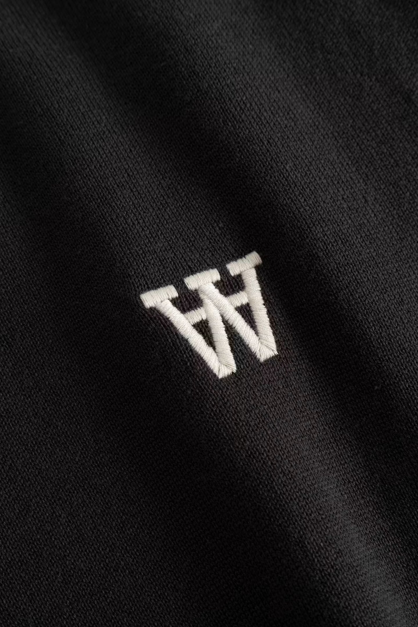 WoodWood Mikkel Polo Zwart Heren