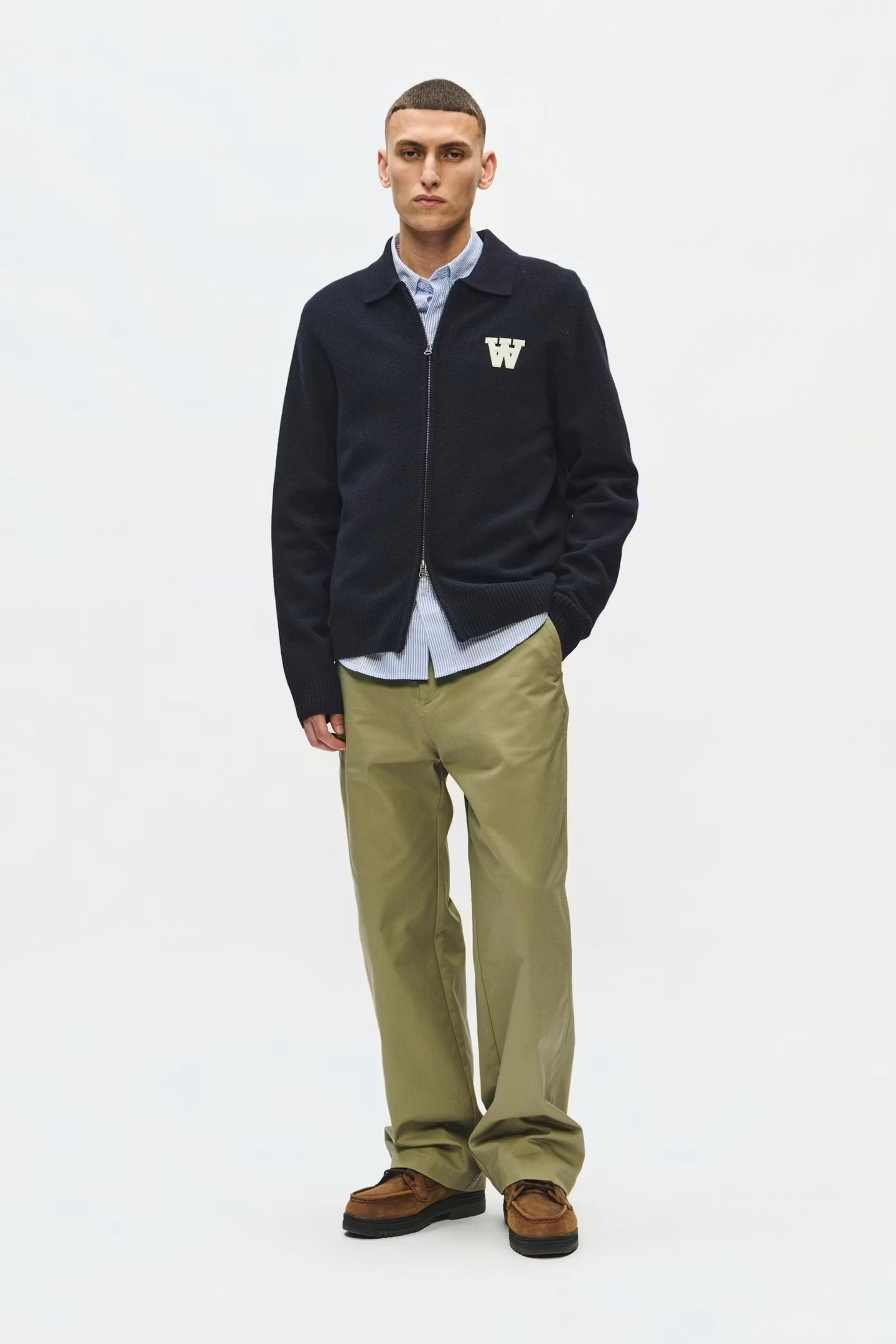 Tay zipper cardigan