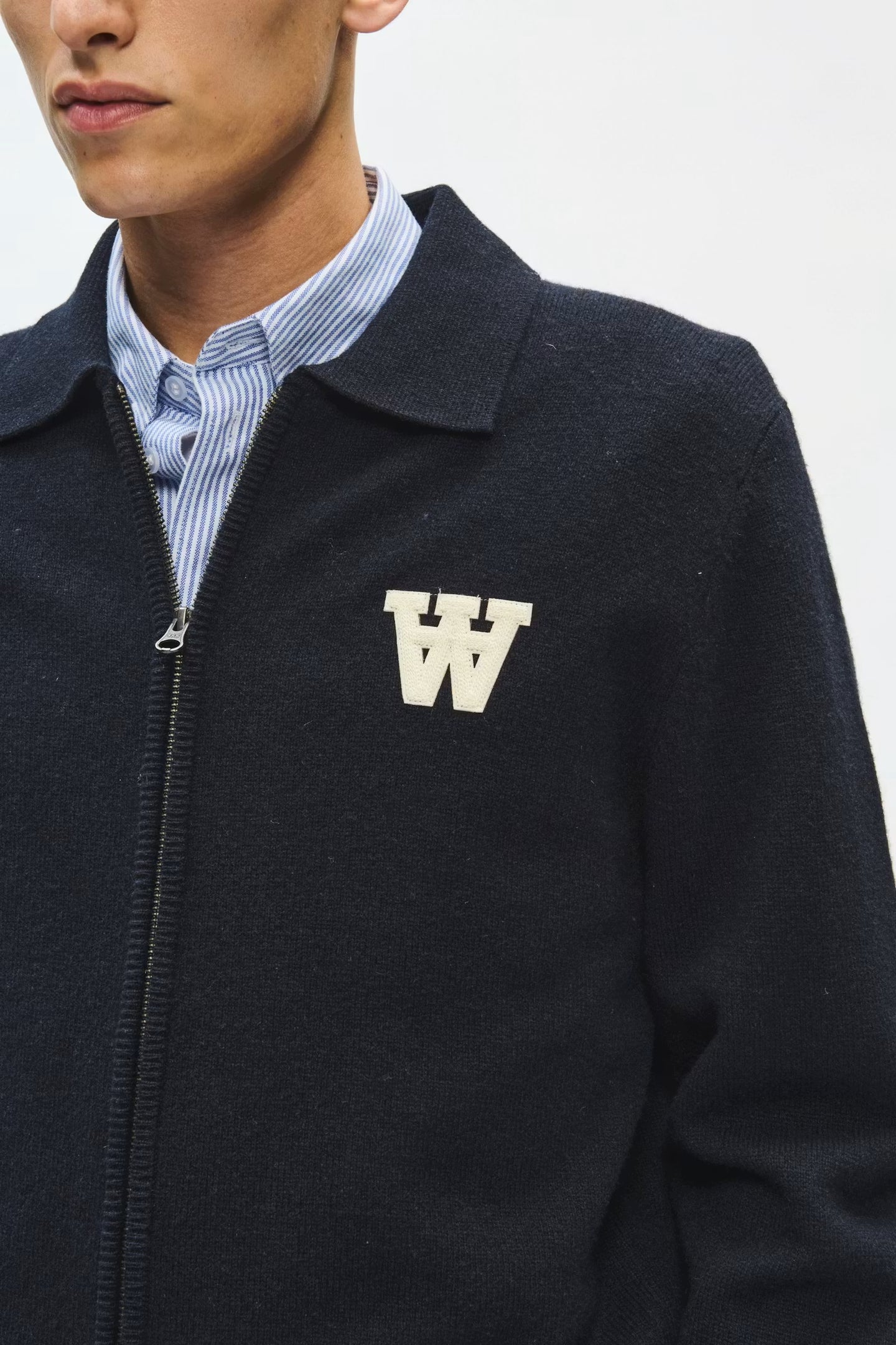 Tay zipper cardigan