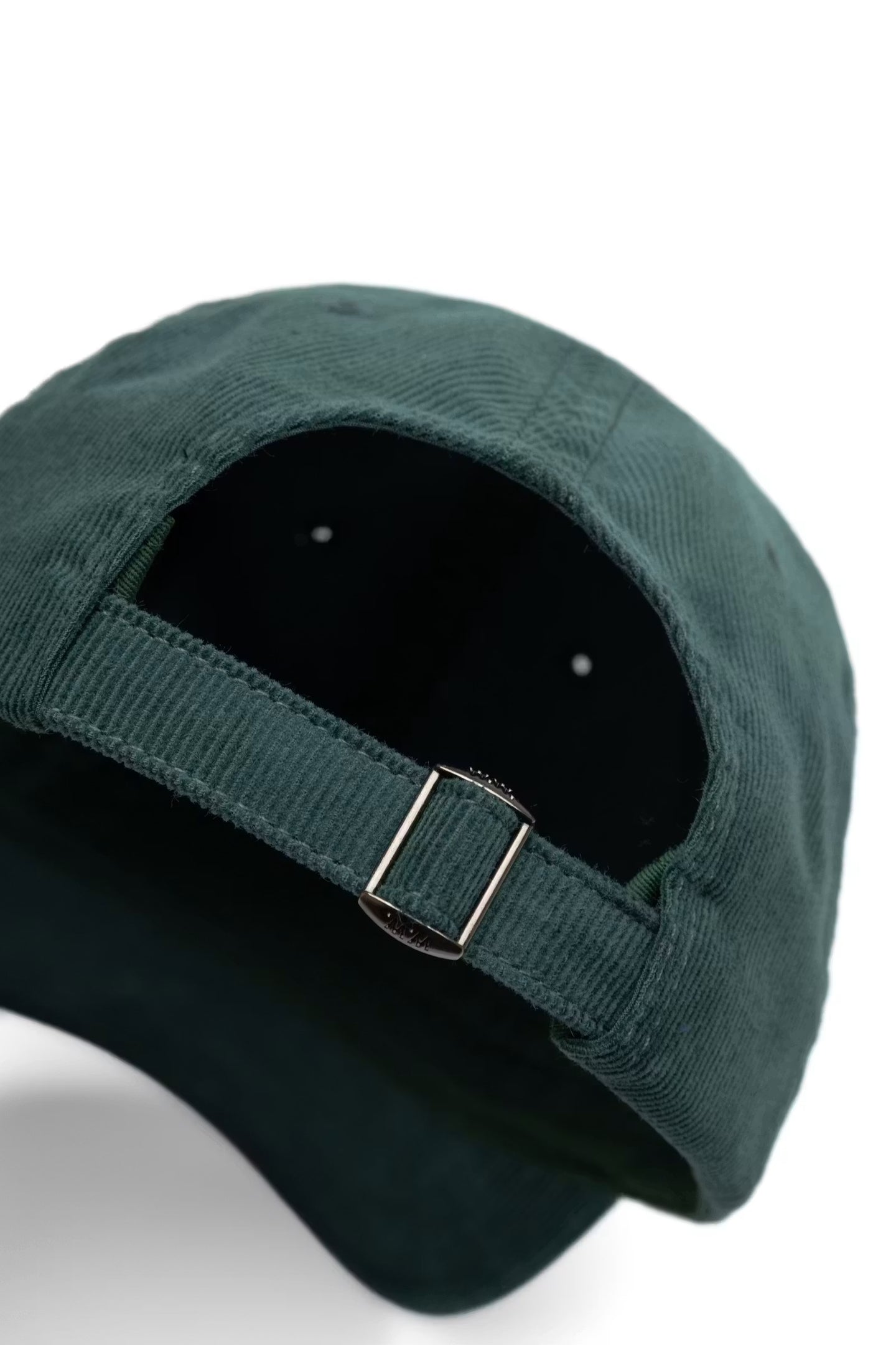 WoodWood W.W. Cord Cap Donkergroen Heren