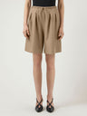 YAS Cammi Shorts Lichtbruin Dames